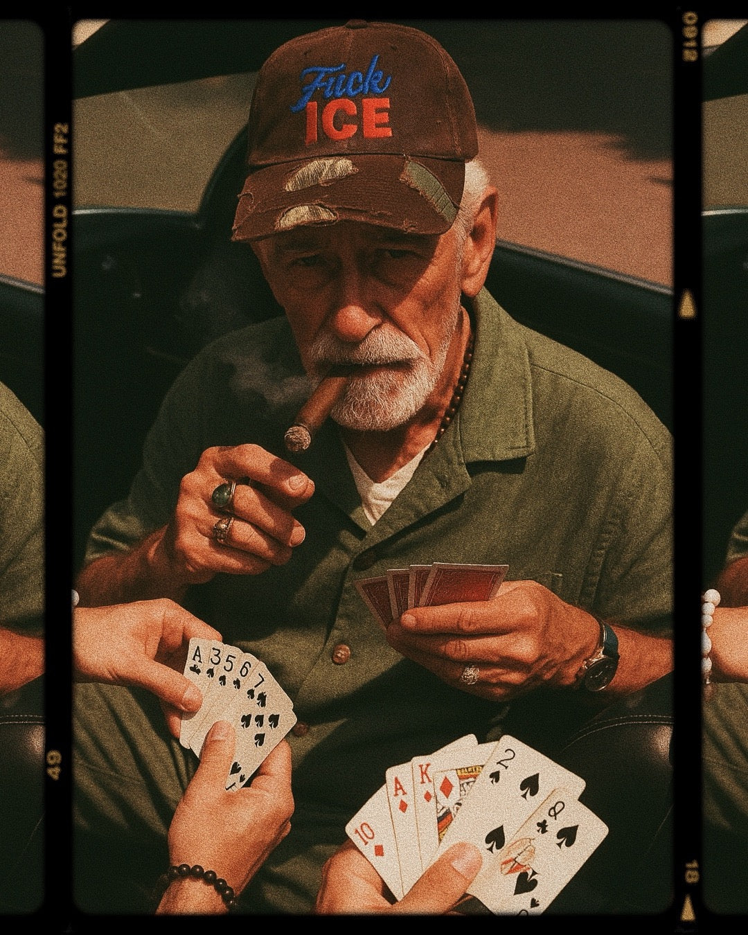 FUCK ICE Reverse camo  image 1