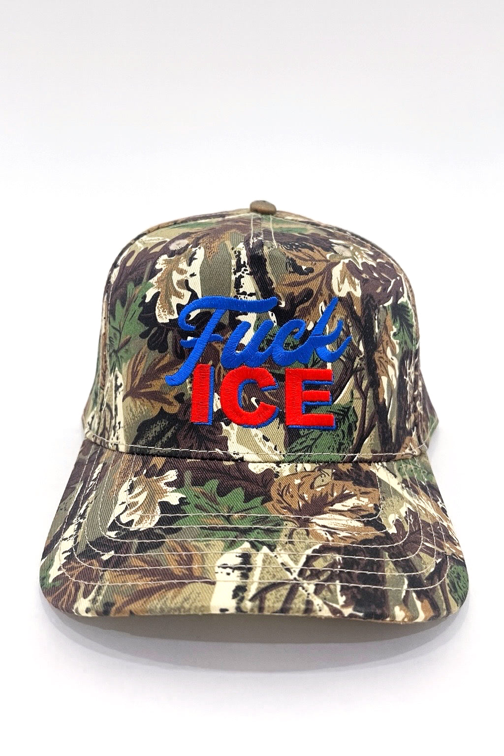 V2 FUCK ICE HAT CAMO image 0